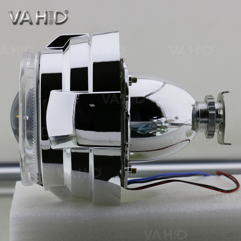 CH26S 3.0inch Square Crystal angel eye Bixenon Car hid xenon projector kit