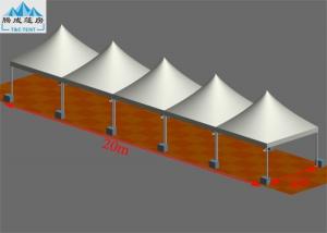 Wholesale White Roof Large Warehouse Tent , Aluminum Frame Colorful PVC Wall Pagoda Gazebo Tent For Festival from china suppliers