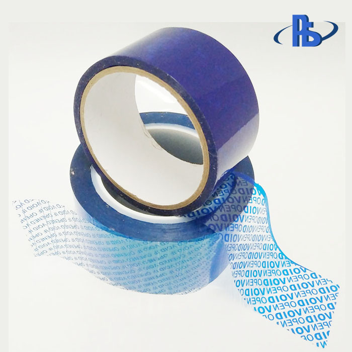 Water Resistant Security Seal Tape Strong Adhesive PET Tamper Security Tape