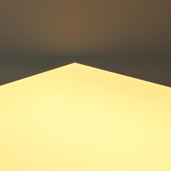 Commercial Residential Slim Square Led Panel Light , Flat Led Ceiling Lights