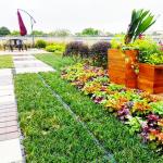 Used With Flower/Green Plant Large Garden Pot Planter Stand for Outdoor Roof