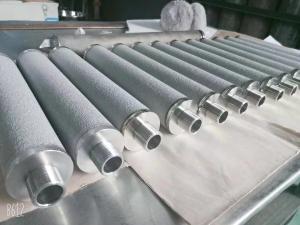 Wholesale Anti Alkali 65mm Diameter Porous Sintered Filter Element from china suppliers