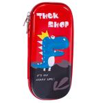 Cute Student Cartoon Stationery Box EVA Custom Logo 3D Anti Drop Pencil Case for