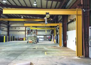 Wholesale Customized 360 Degree 5 Ton Warehouse Jib Crane With Hoist Lift SGS Certification from china suppliers