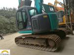 Medium Size Kobelco 13 Ton Excavator , Used Hydraulic Excavator Crawler Type