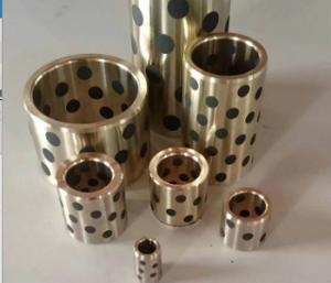 Wholesale Graphite Oilless Wrapped Bronze Bushings Copper Sleeve Customized Size from china suppliers