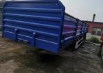 60 Ton 80 Ton 3 Axle 4 Axle Fence / Side Wall Semi Trailer For Cargo Transport