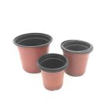 Disposable Double Color Flower Pot For Greenhouse And Garden