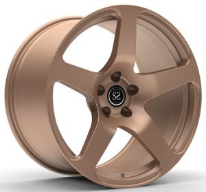 Wholesale 19x11 19 Inch Custom 1 Piece Forged Aluminum Alloy Dark Bronze Wheel For Ford Mustang GT Car Rims from china suppliers