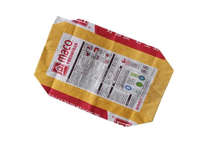 15kg 20Kg 25kg 50kg Kraft Paper Valve Bags Packaging Tile Adhesive With Your Own Logo