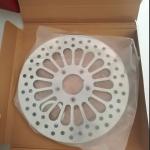 Long-Lasting Performance Universal 11.5" Stainless Steel Front Brake Rotor for