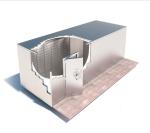 Height 2000mm Width 1500mm Bank Strong Room , Custom Gun Vault Rooms
