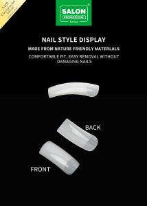 Wholesale DIY Art Natural Color Full Cover False Nails For Nail Extension 500pcs/Box from china suppliers