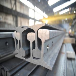 Wholesale 18kg Size Q235B 55Q GB Type Light Railway Parts Accessorles Steel Rail Track from china suppliers
