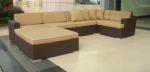rattan sectional sofa set