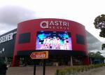 SMD2727 Outdoor Advertising Full Color LED Rental Screen Iron/Steel Case