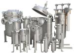 Food Beverage Stainless Steel 304/316L Cartridge Bag Filter Housing For Liquid