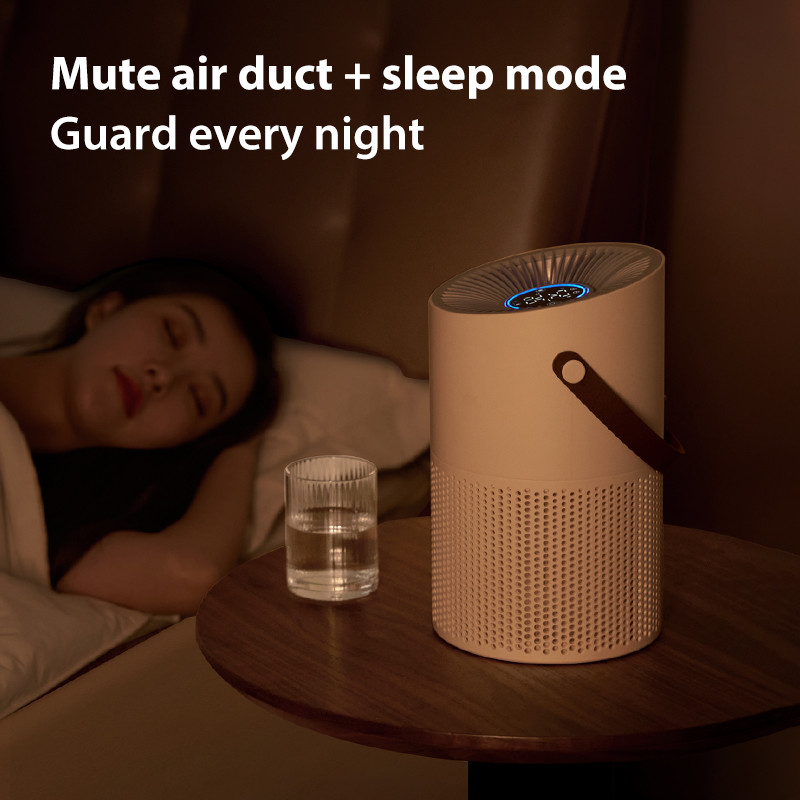 ABS Car Air Purifier Releasing Trace Active Oxygen with 20ml/h Humidification