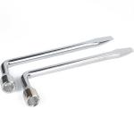 Chrome Vanadium Steel Mirror Car Tire Repair Tool Wrench 17mm