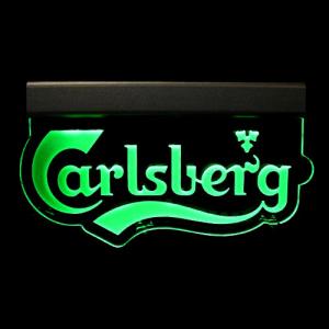 Wholesale Novelty design 8mm acrylic green led edge lit acrylic sign from china suppliers