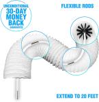 Nylon 16 Feet Chimney Cleaning Brush 0.9KG For Dryer Vent Cleaning