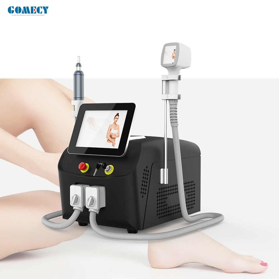 Triple Wavelength Diode Laser Hair Removal Equipment 2 In 1 Pico Laser Machine