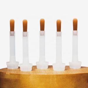 Wholesale Plastic Nylon Brush On Nail Polish Replacement White and Grey from china suppliers
