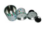 Personalized Christmas Packaging Boxes Metal Material , Snowman Storage Box