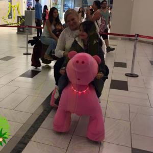 Wholesale Hansel amusement park electric walking Stuffed Animal Car Ride from china suppliers