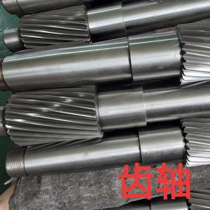 Wholesale 20CrMnti Gcr15 Spiral Gear Shaft Biomass Pellet Machine Spare Parts from china suppliers