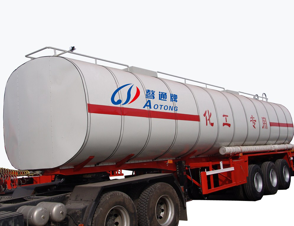 Fuel Tanker Trailer Truck with Aluminum Alloy Fuel Tanks Semi Trailer and Capacity