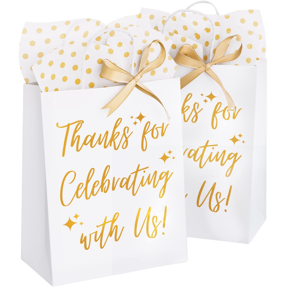 Cartoon Baby Girl Gift Paper Bag With CMYK 4 Color Offset Printing and Folding Style