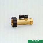 Single Outlet Hose Connector Coupling Brass Fittings Brass Valves
