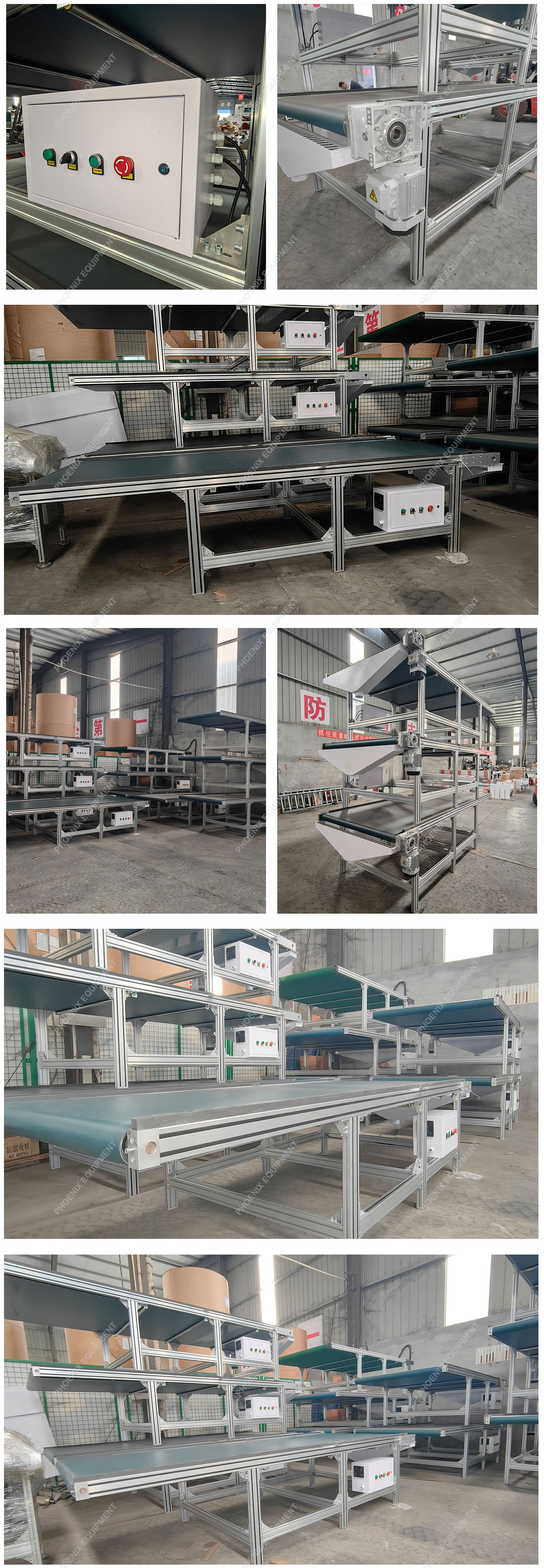 3200mm Length Customized Auto Loading And Unloading Conveying Workbench CNC Router Machine
