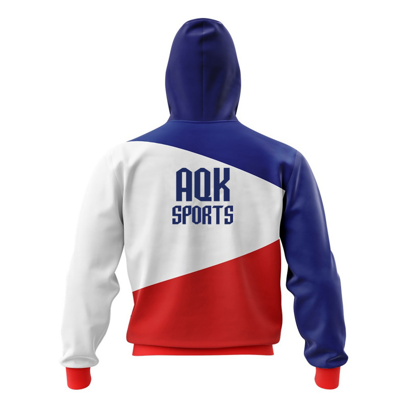 Unisex Sublimation Print Unlined Pullover Hoodies For Sports Team