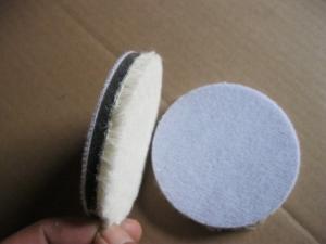 Wholesale 150mm 180mm Wool Polishing Pad Bonnet Buffing OEM from china suppliers