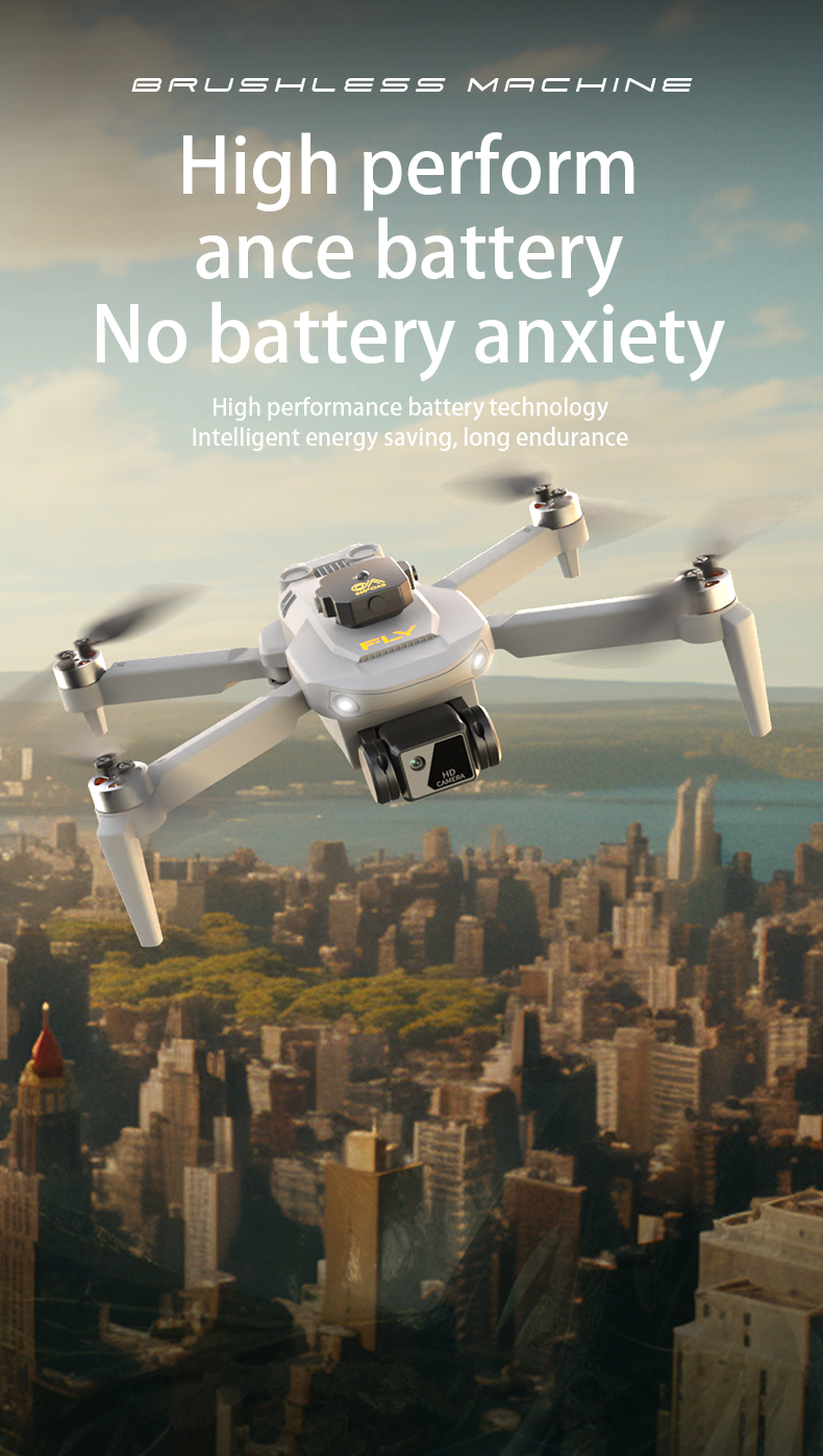Mini Drone with 1080P Video Recording Camera 12 Minutes Flying Time 100 Meters Flying Distance Profissional FPV RC Drone