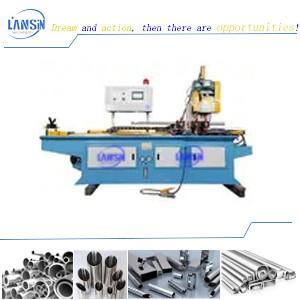 China Metalworking Touch Screen Pipe Cutting Machine 380V 50HZ Pipe Cutter Machine on sale