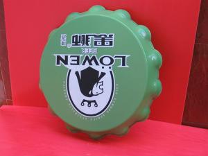 Wholesale Advertisng outdoor light 3D acrylic square billboard for wholesale;luxury standard for exp from china suppliers