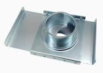 Manual Galvanized Dust Collection Blast Gate Carbon Steel 80 - 300mm