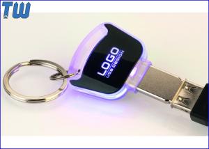 Wholesale Light on Logo Plastic Key USB 128GB USB Drives Memory Storage Disk from china suppliers