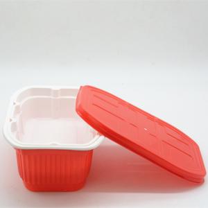 Wholesale 198x133x80Mm PP Disposable Food Packaging Containers Rectangle Food Boxes Disposable from china suppliers