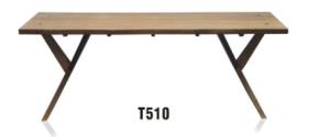 Wholesale America style mid century wood rectangle 6 seater dining table furniture from china suppliers