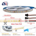 Waterproof 2835 120Led 12V 24V 3000K 4000K 6000K 80 CRI Neon Smart Led Strip