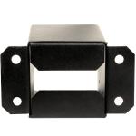 Custom Aluminum Metal Fabrication Tube Welded Mount Bracket Pedestal Parts