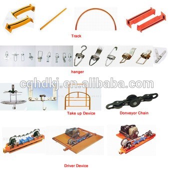 5 Tons 42mm Stainless Steel Conveyor Chain System For Workshops