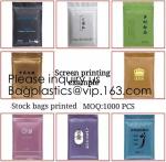 Holographic Packaging Bags For Glitter Powder Packing Laser Small Zipper Lip