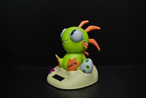 Wholesale Lovely Style Solar Small Electronic Toys , Electronic Animal Toys Shake Head 10CM from china suppliers