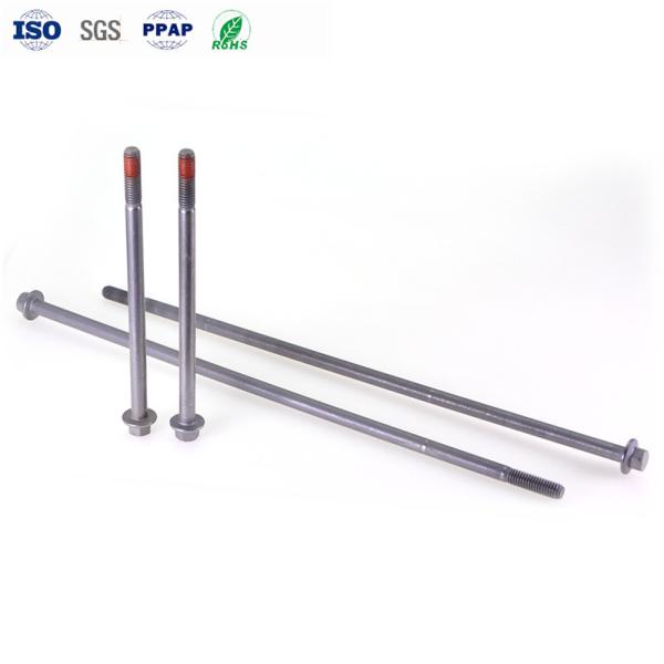Alloy Steel Automobile Fasteners Grade 10.9 Hexagonal Flange Bolt Electroplated