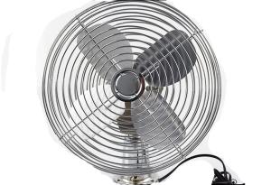 Wholesale Truck Portable Car Cooling Fan Silver Color 6&quot; Oscillating One Year Warranty from china suppliers